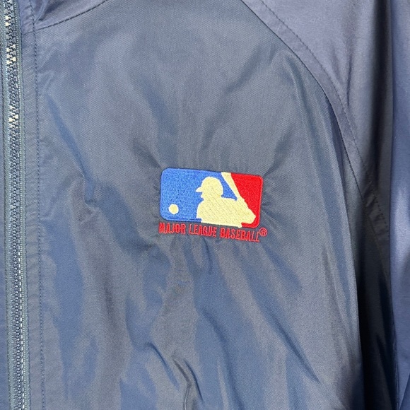 Vintage Adidas Dark Blue MLB Track Jacket - Picture 2 of 10